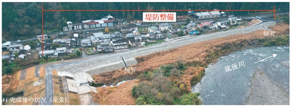 写真　完成後の状況（全景）