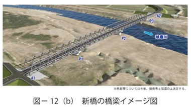 図12（b）　新橋の橋梁イメージ図