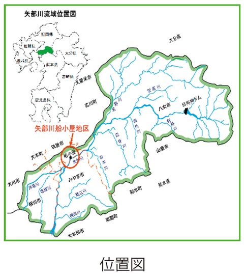 船小屋地区位置図