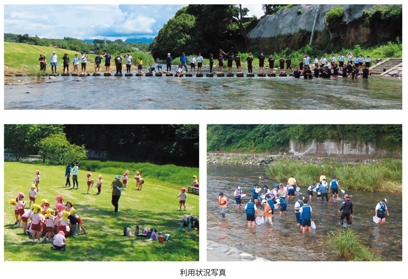 菊池市かわまちづくり　利用状況写真