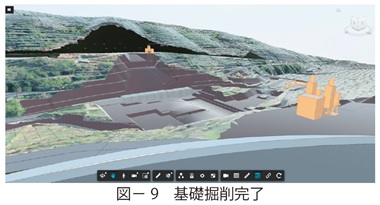図9　基礎掘削完了