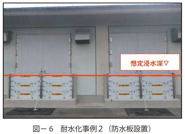 図6　耐水化事例２（防水板設置）