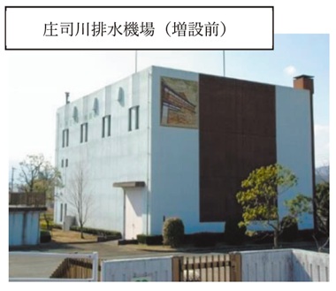 写真　庄司川排水機場