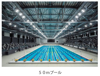 写真　パーソルアクアパーク宮崎５０ｍプール