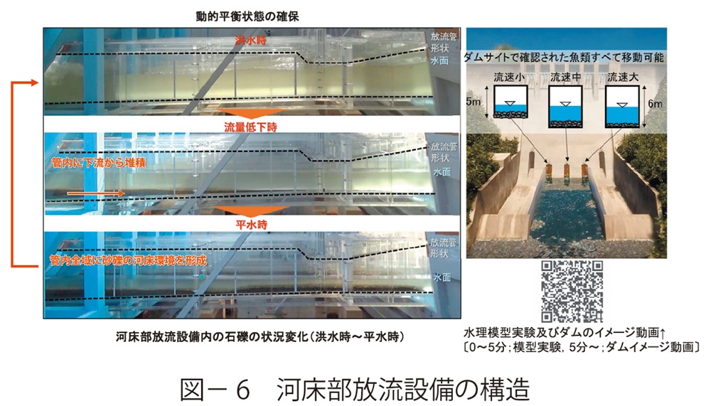 図6 河床部放流設備の構造