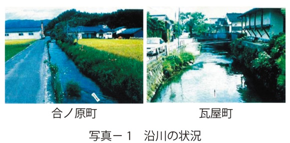 写真1 沿川の状況