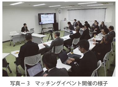 写真3 マッチングイベント開催の様子