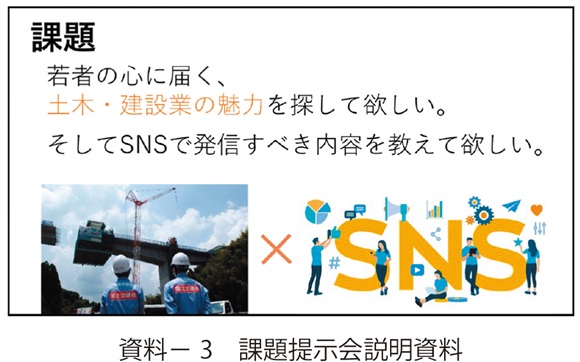 資料3 課題提示会説明資料